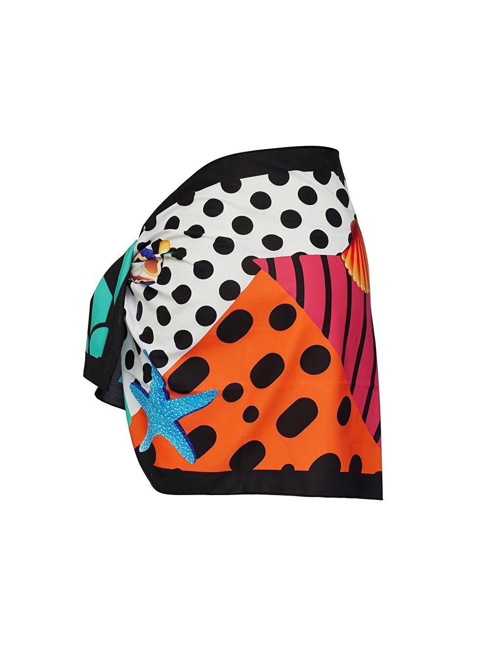 Karışık Hawaii Pareo İç Göstermez 145X50 Cm-1