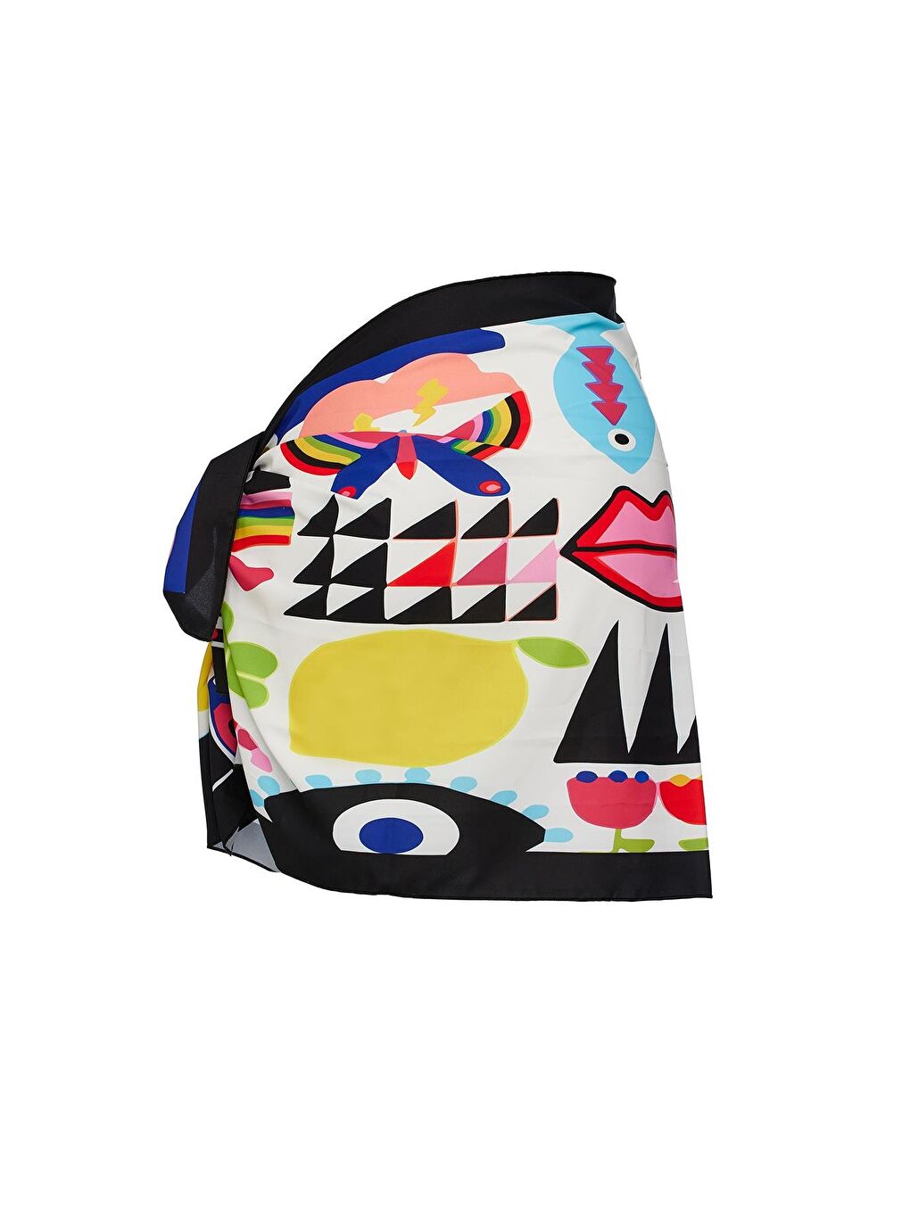 Karışık Hawaii Pareo İç Göstermez 145X50 Cm-1