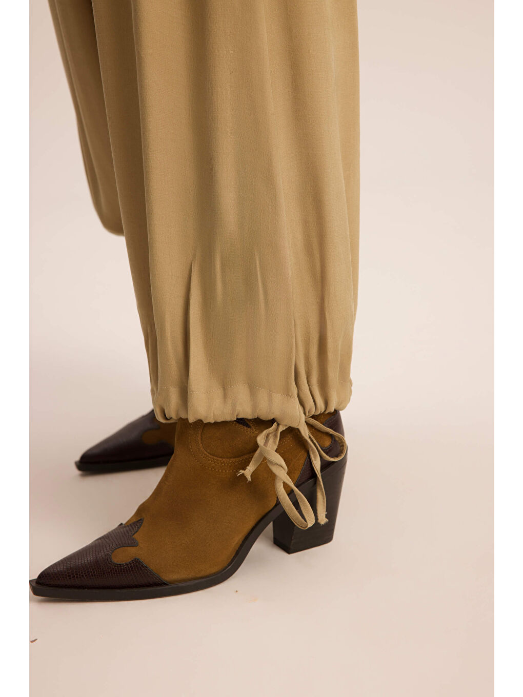 Aria Bej Şalvar Pantolon-7