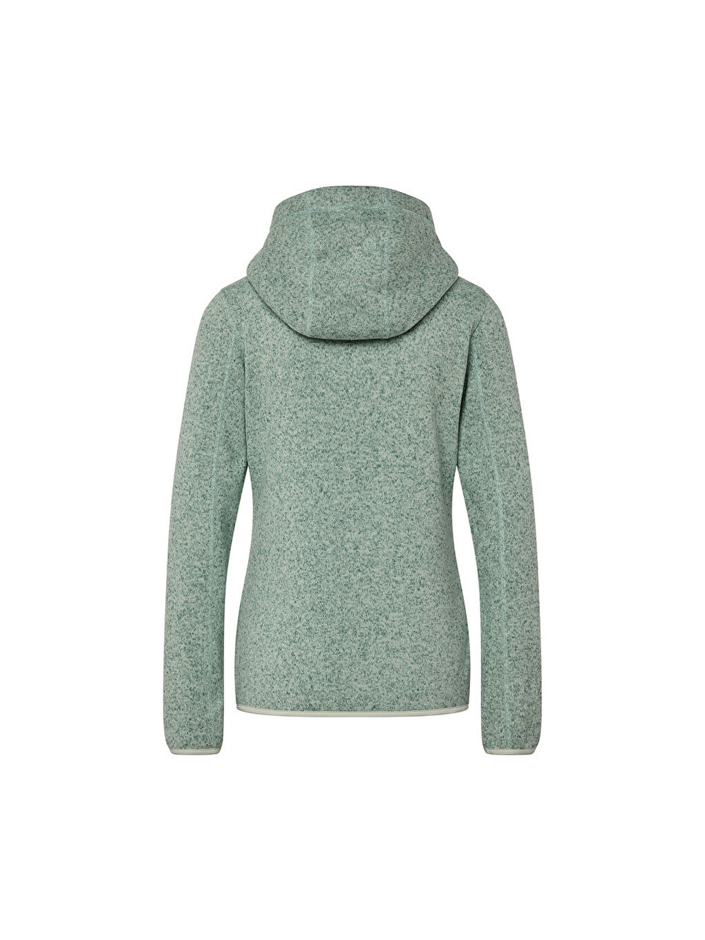 Kadın Örgü Polar Ceket, , Yeşil-4