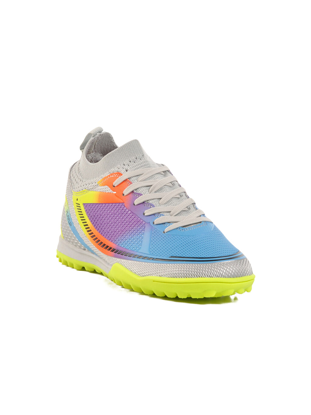 Gri Çoraplı Unisex Halı Saha Ayakkabısı GH-251-141 G-2