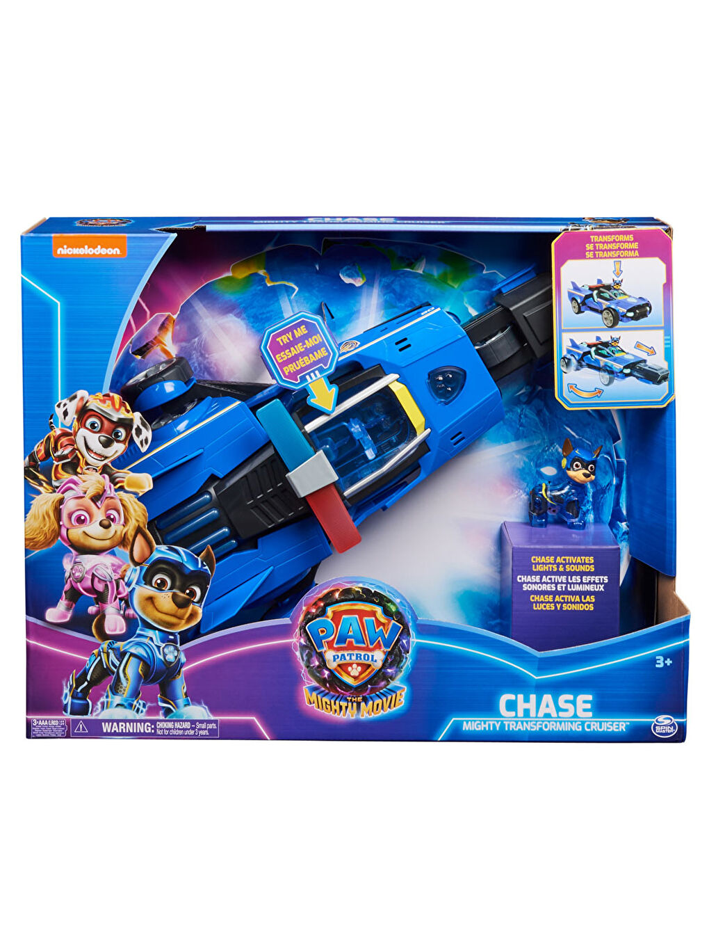 Paw Patrol Renksiz Chase Deluxe Araç 6067497 - 5