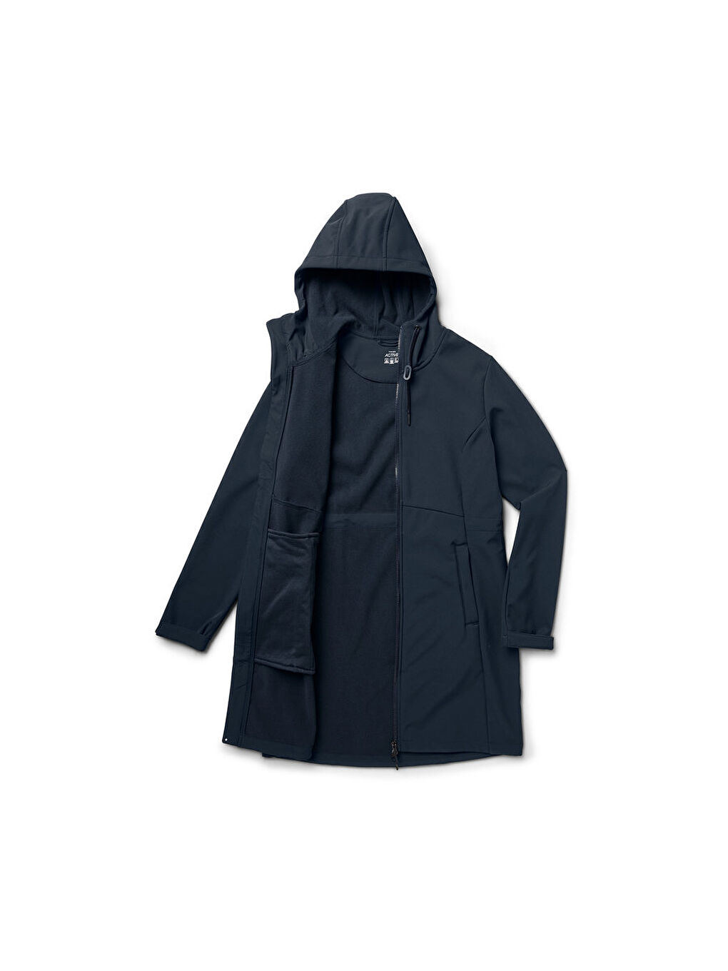 Kadın Softshell Palto, Lacivert-3