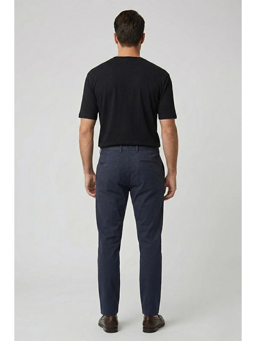 Giotelli Siyah Oversize Fit %100 Pamuk Baskılı Bisiklet Yaka Erkek Tişört-2