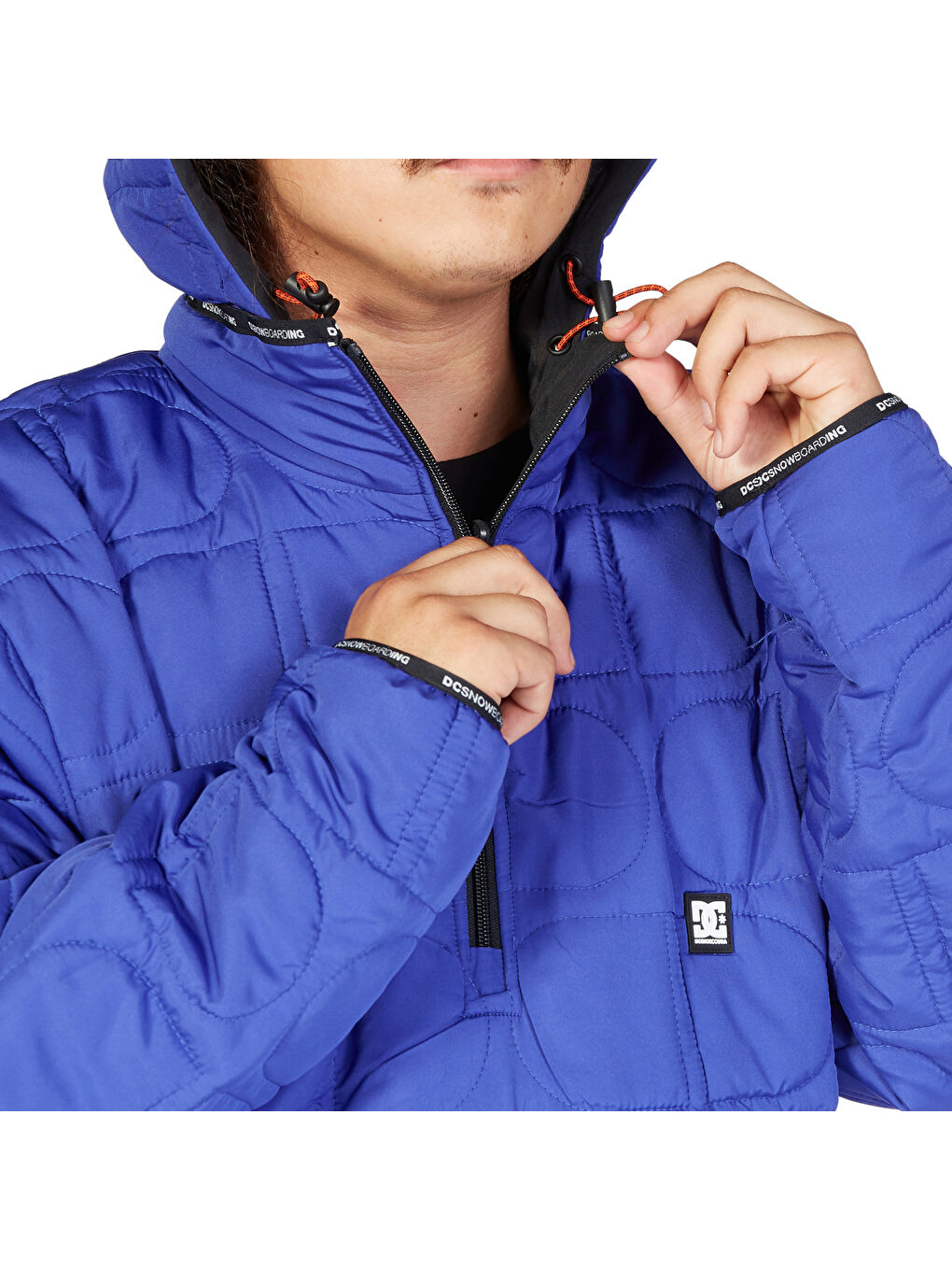 Siyah Erkek Anorak Kayak Montu-4