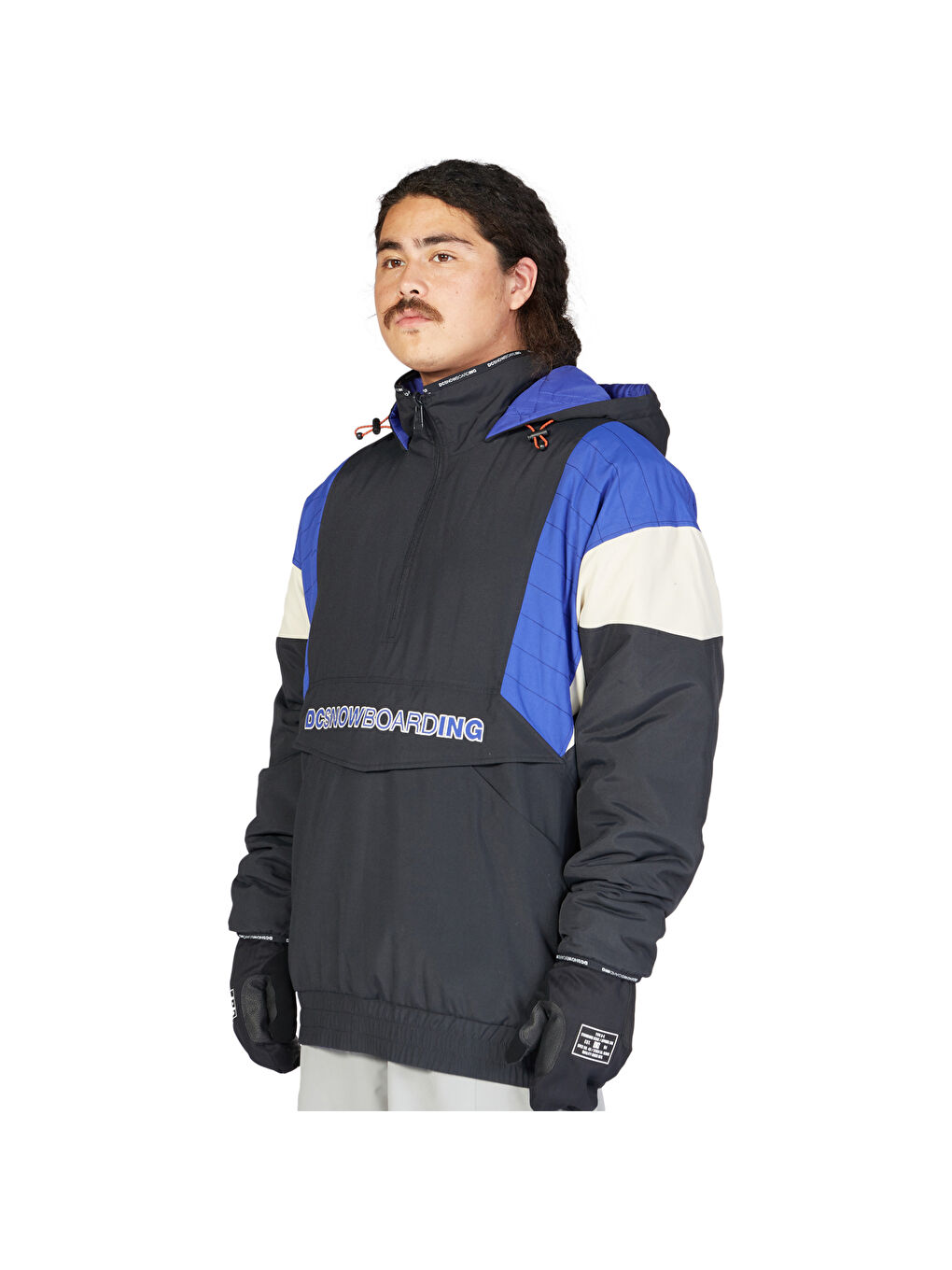 Siyah Erkek Anorak Kayak Montu-9