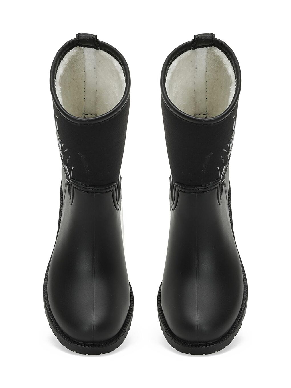 ELIS F 3PR Siyah Erkek Çocuk Yağmur Çizmesi-3