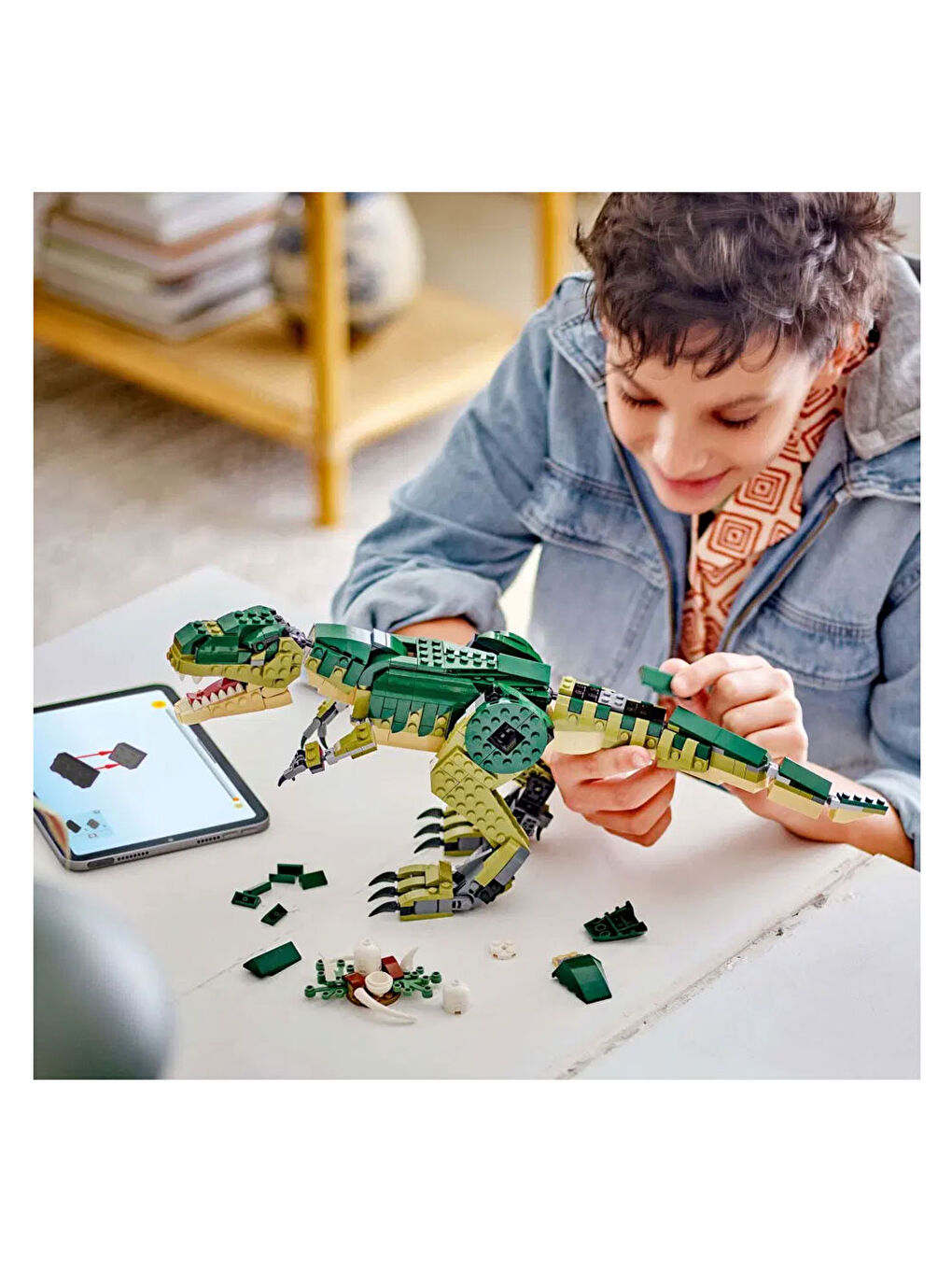 Lego Renksiz Creator 3ü 1 Arada T Rex Çocuklar için Dinozor Oyuncak 31151 - 4