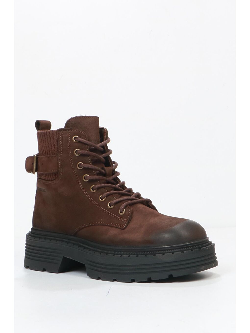 Karışık Carmen Hakiki Deri Kahverengi Kadın Bot 102 23860-Z-1