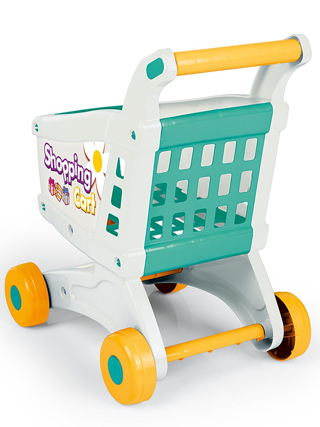 Oyuncak Market Arabası - Yeşil-1