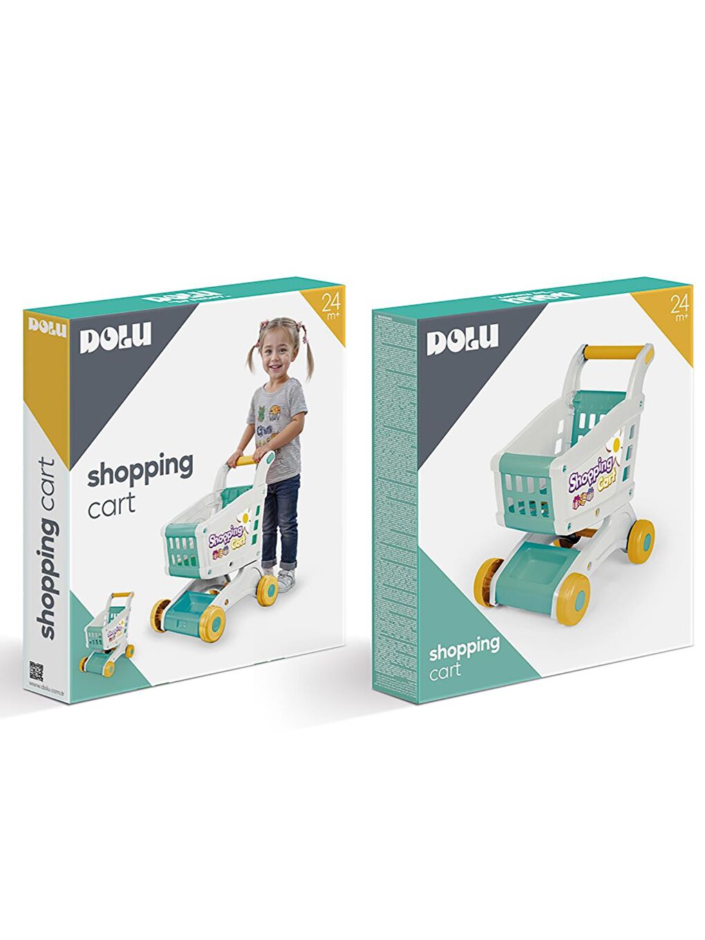 Oyuncak Market Arabası - Yeşil-2