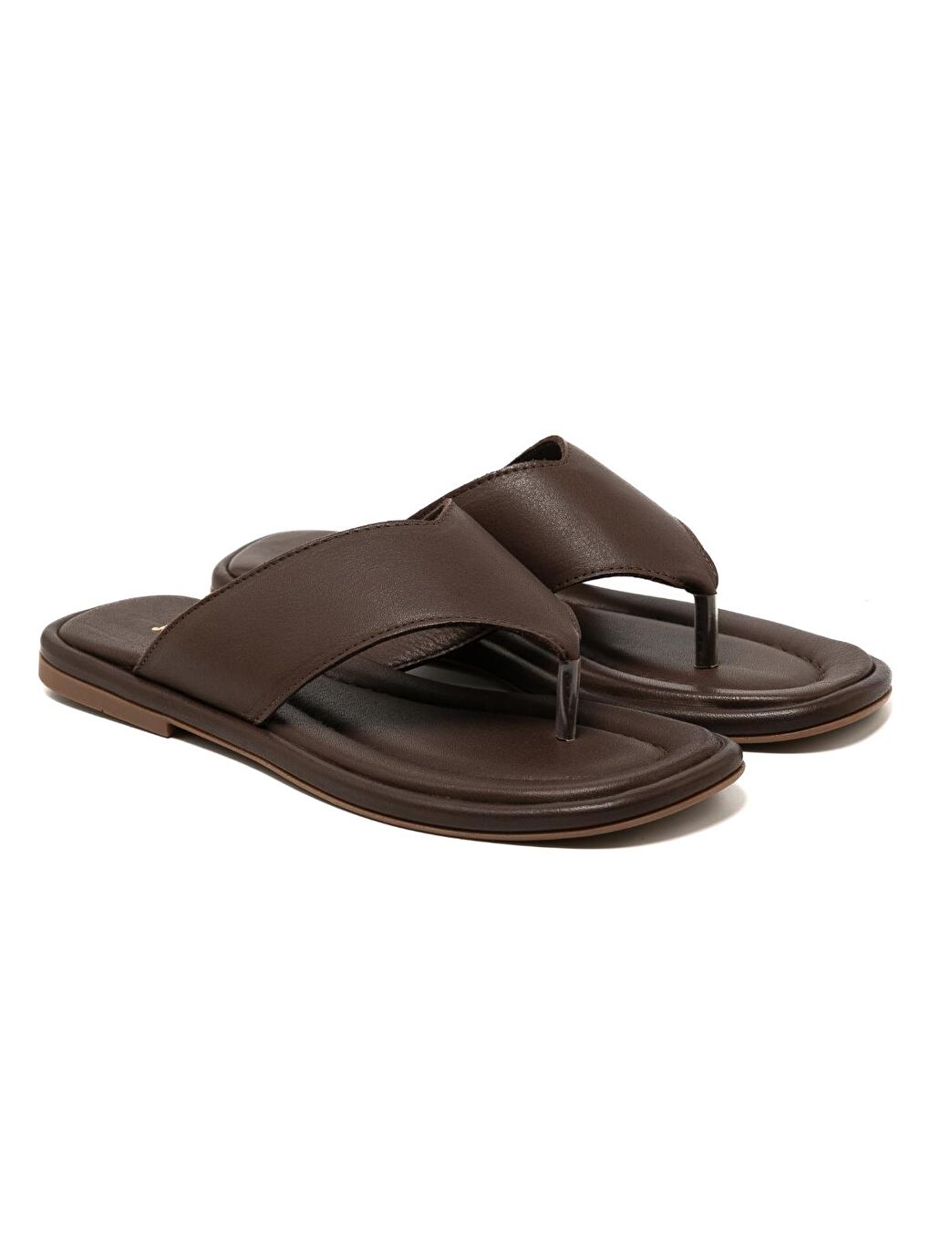 Kahverengi Kadın Terlik RC-25Y-001-R29639 Kahve Cilt-2