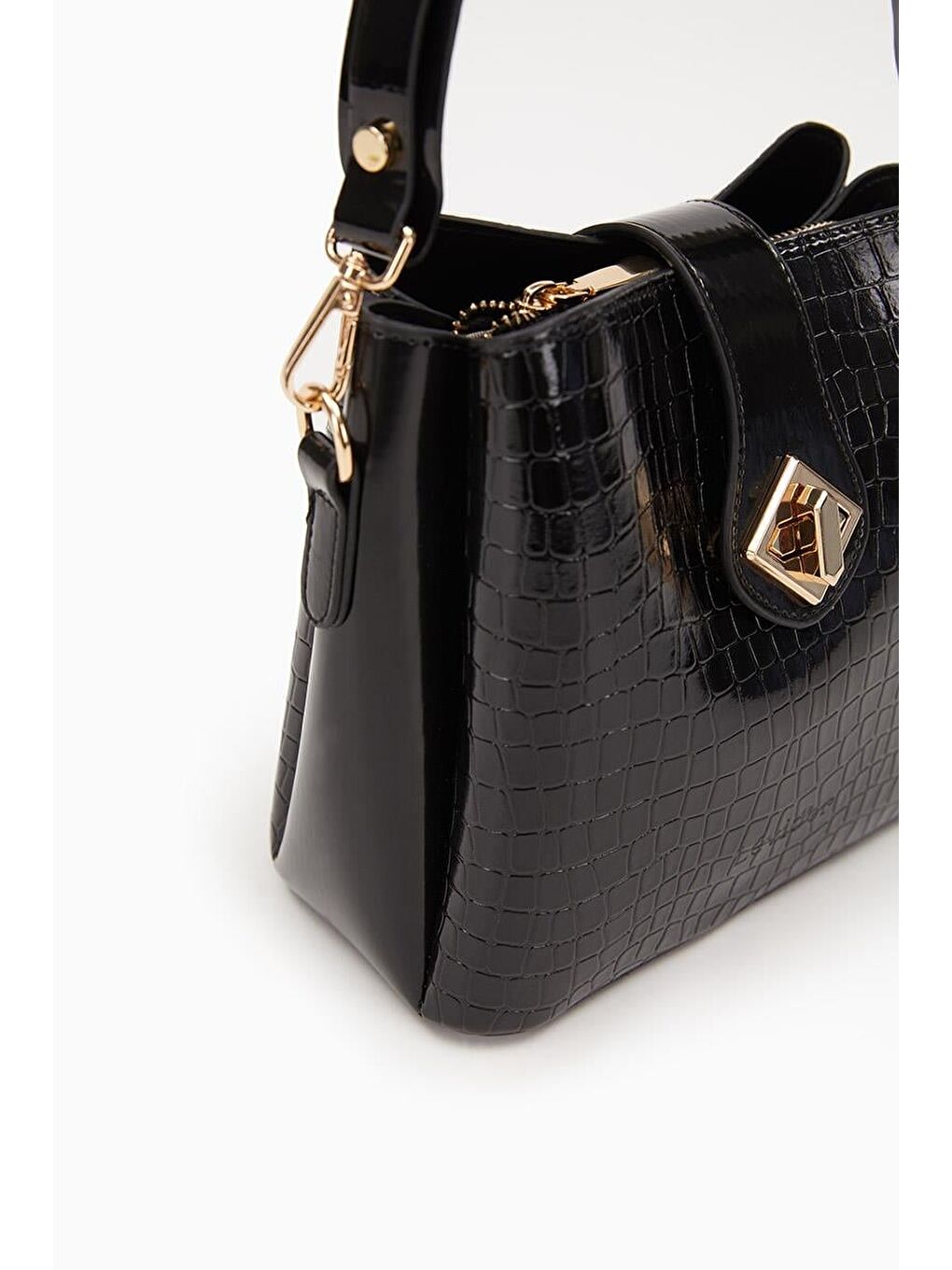 Siyah Kadın Omuz Çantası 930167-4