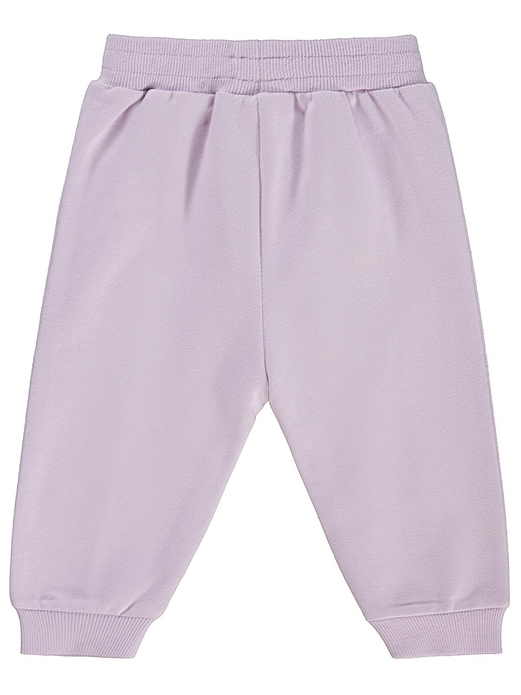 Baby Basic Kalp Etiketli 6-18 Ay Eşofman Altı - Lila-1