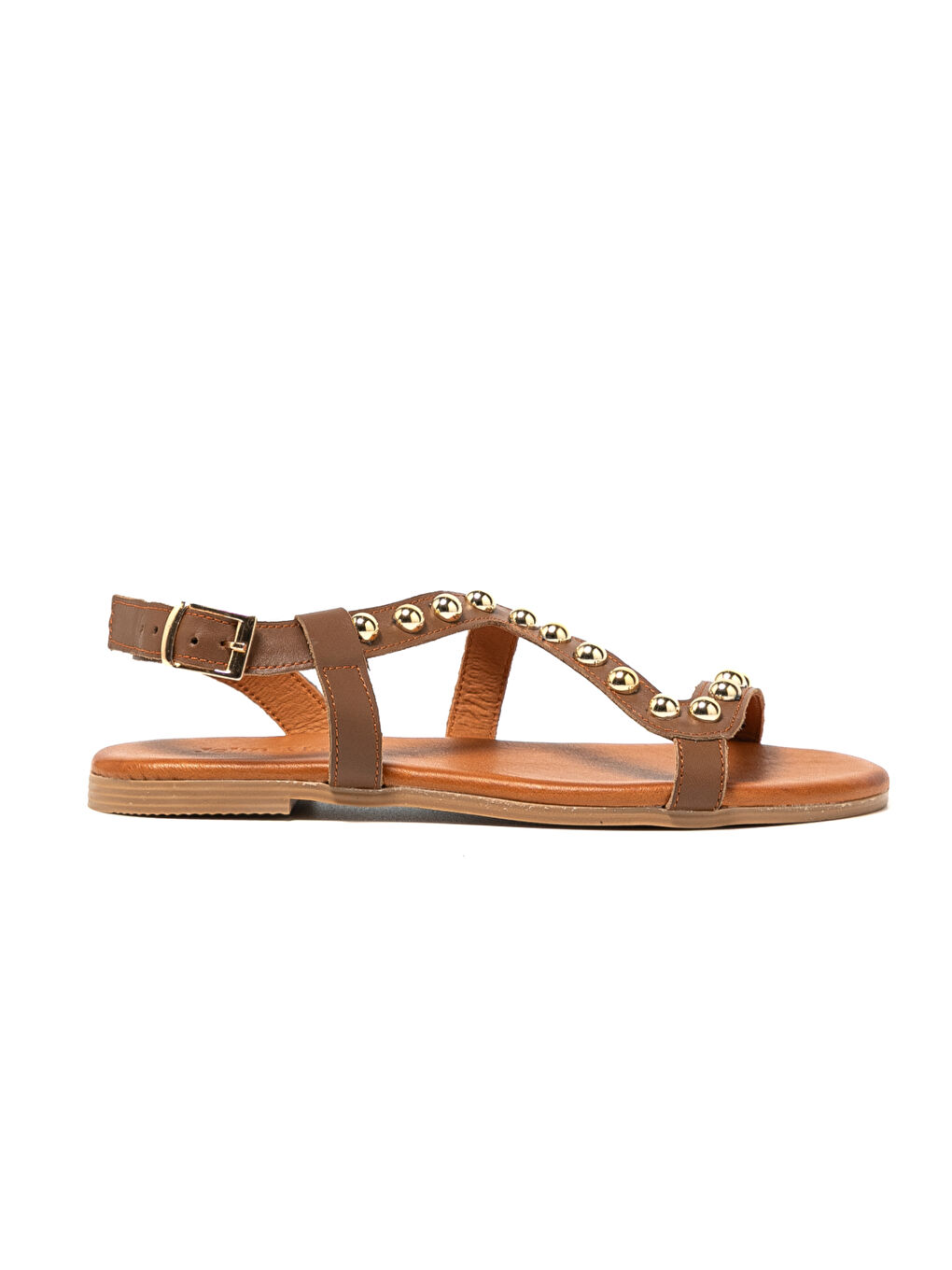 Kahverengi Kadın Sandalet MAR-25Y-072-4010 Koyu Kahve