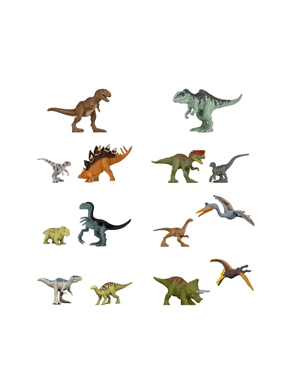 Jurassıc World Sürpriz Paketli Mini Dinozor Figürleri GWP38