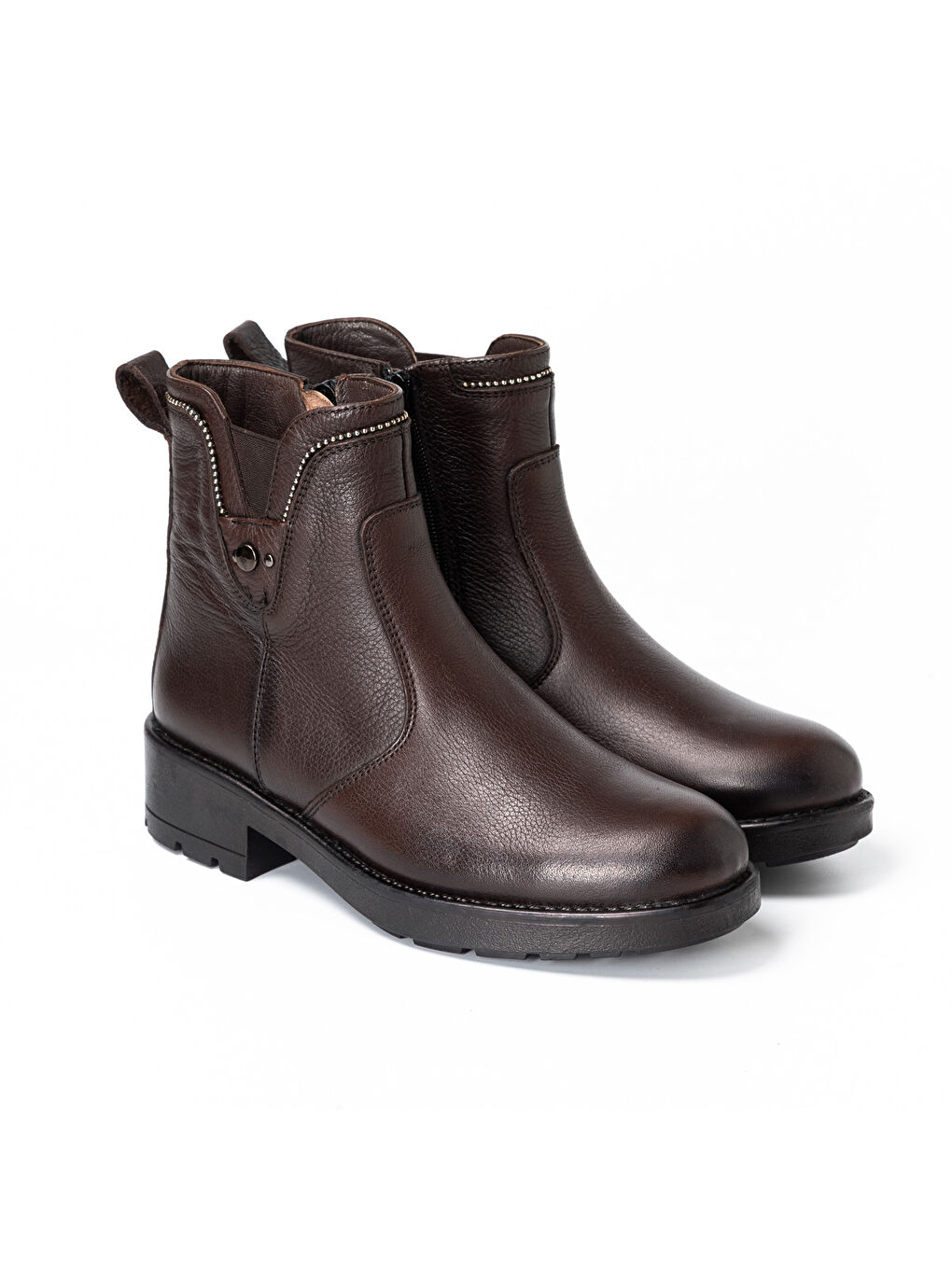 Kahverengi Kadın Bot SR-24103-1 Kahve-2