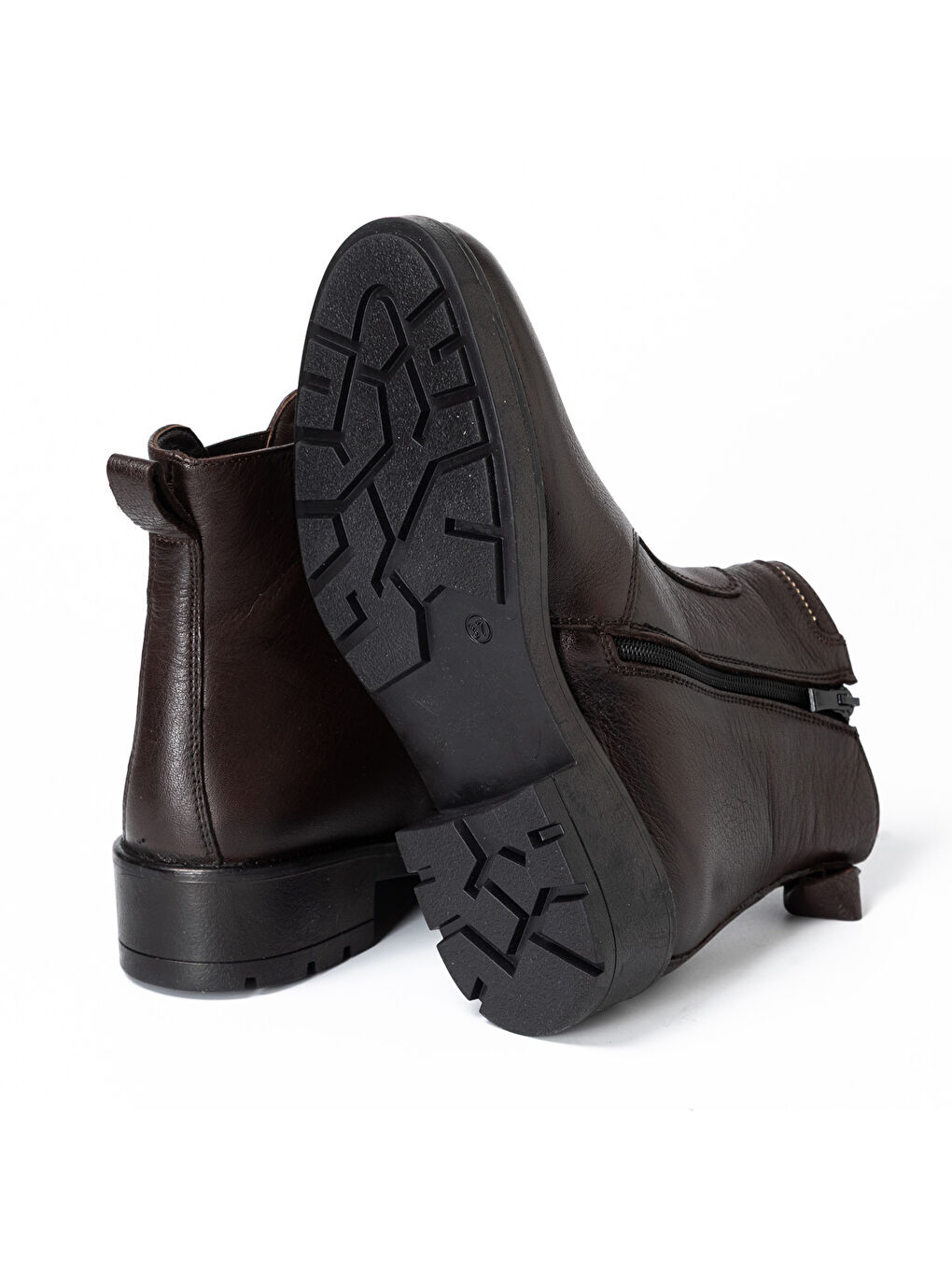 Kahverengi Kadın Bot SR-24103-1 Kahve-4