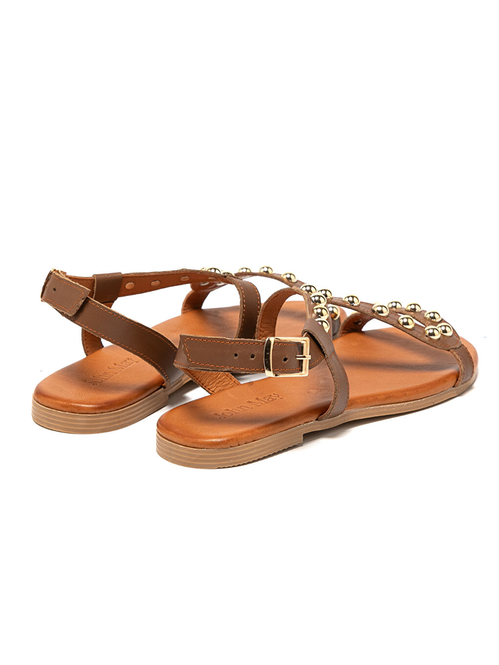 Kahverengi Kadın Sandalet MAR-25Y-072-4010 Koyu Kahve-3