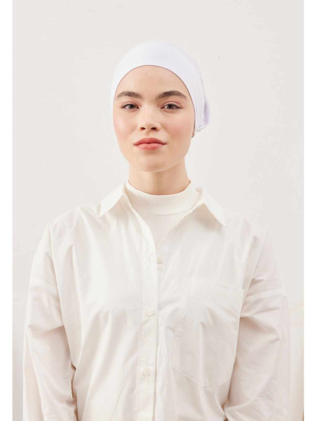 Geniş Hacimli Pratik Bone Beyaz-2