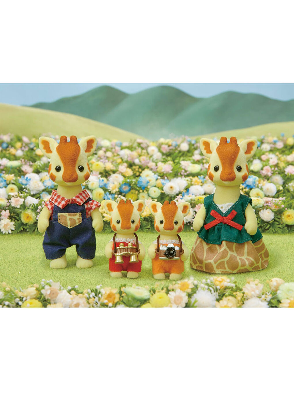 Sylvanian Families Renksiz Zürafa Ailesi 5639 - 1