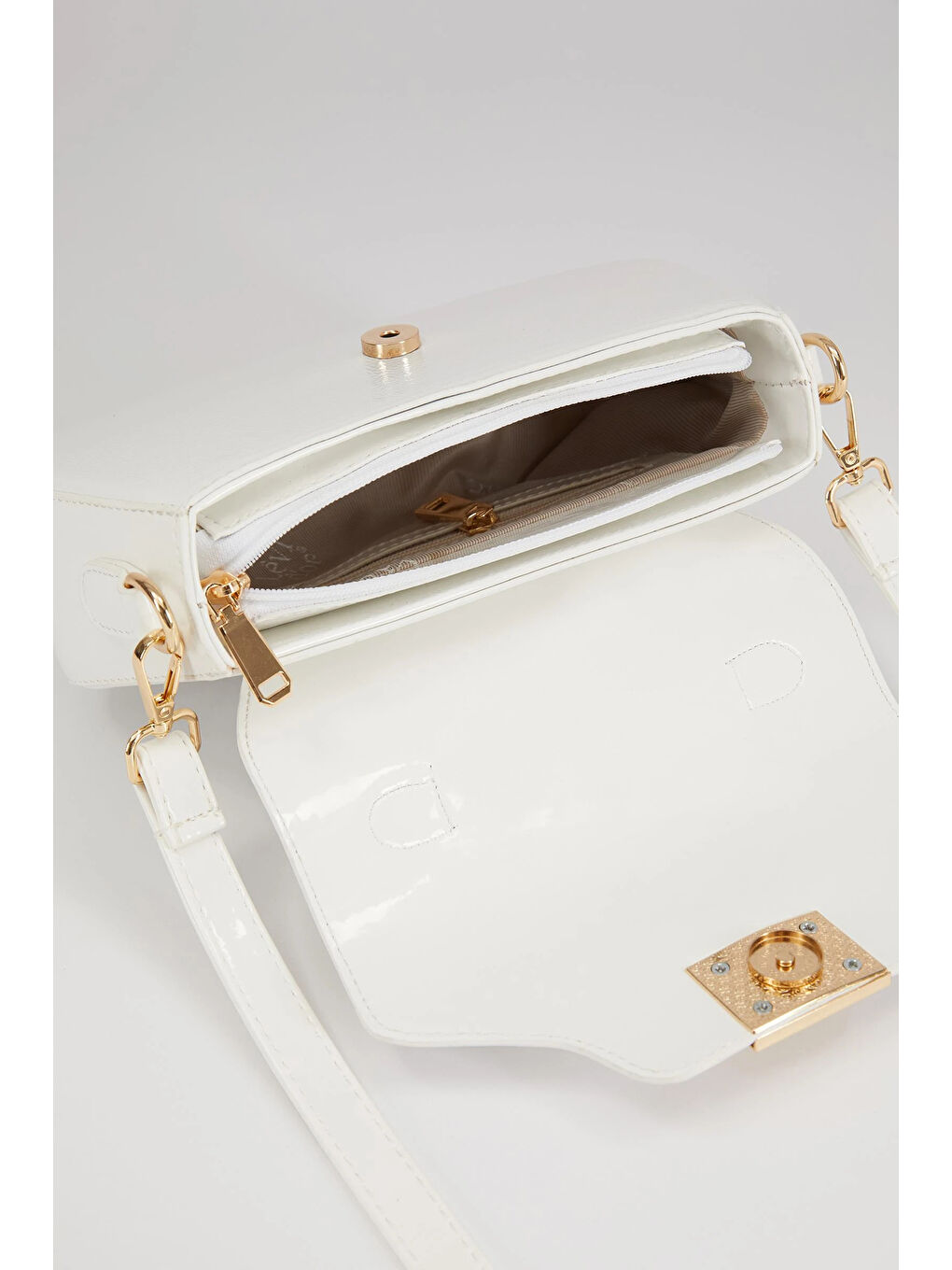 Beyaz Kadın Omuz Çantası 930214-3