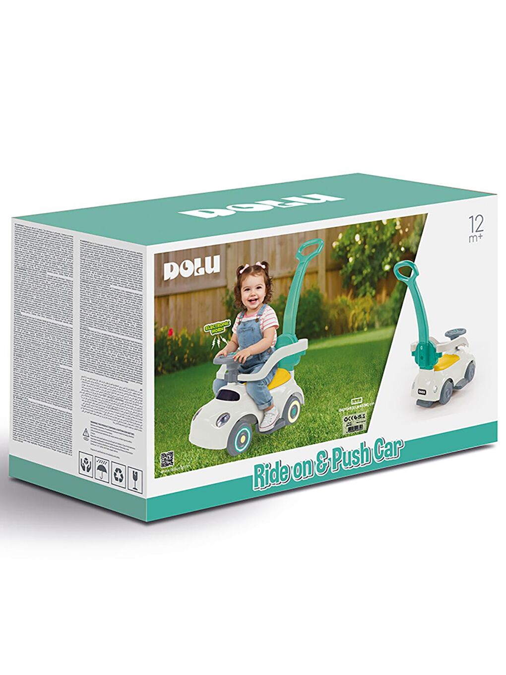 Oyuncak Step Araba 4 U 1 Arada - Yeşil-2