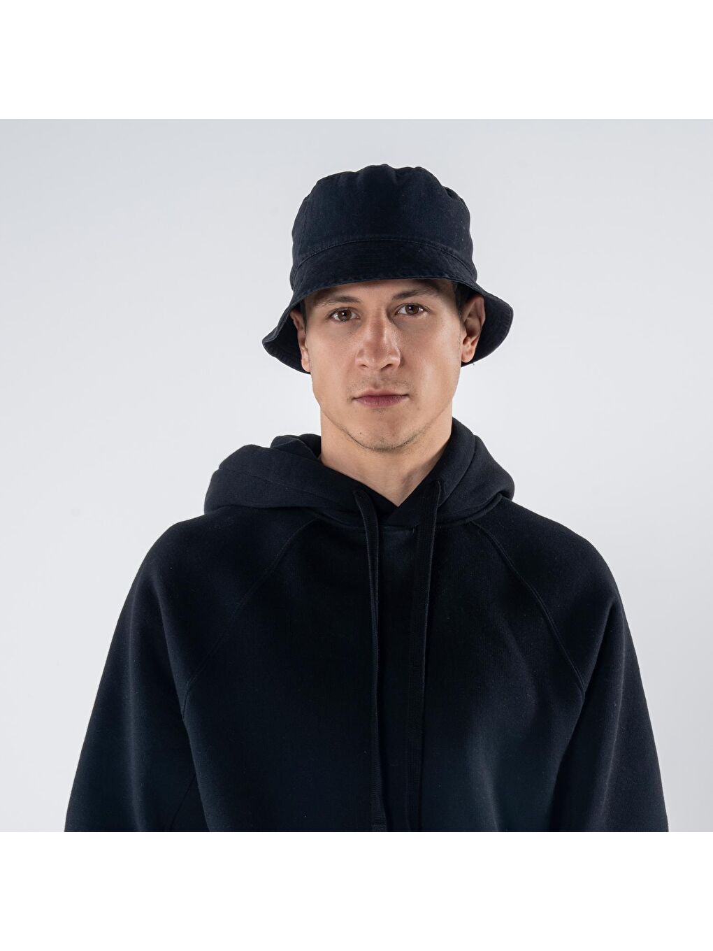 Friday Offset Monica Erkek Siyah Oversize Bisiklet Yaka Sweatshirt - 3