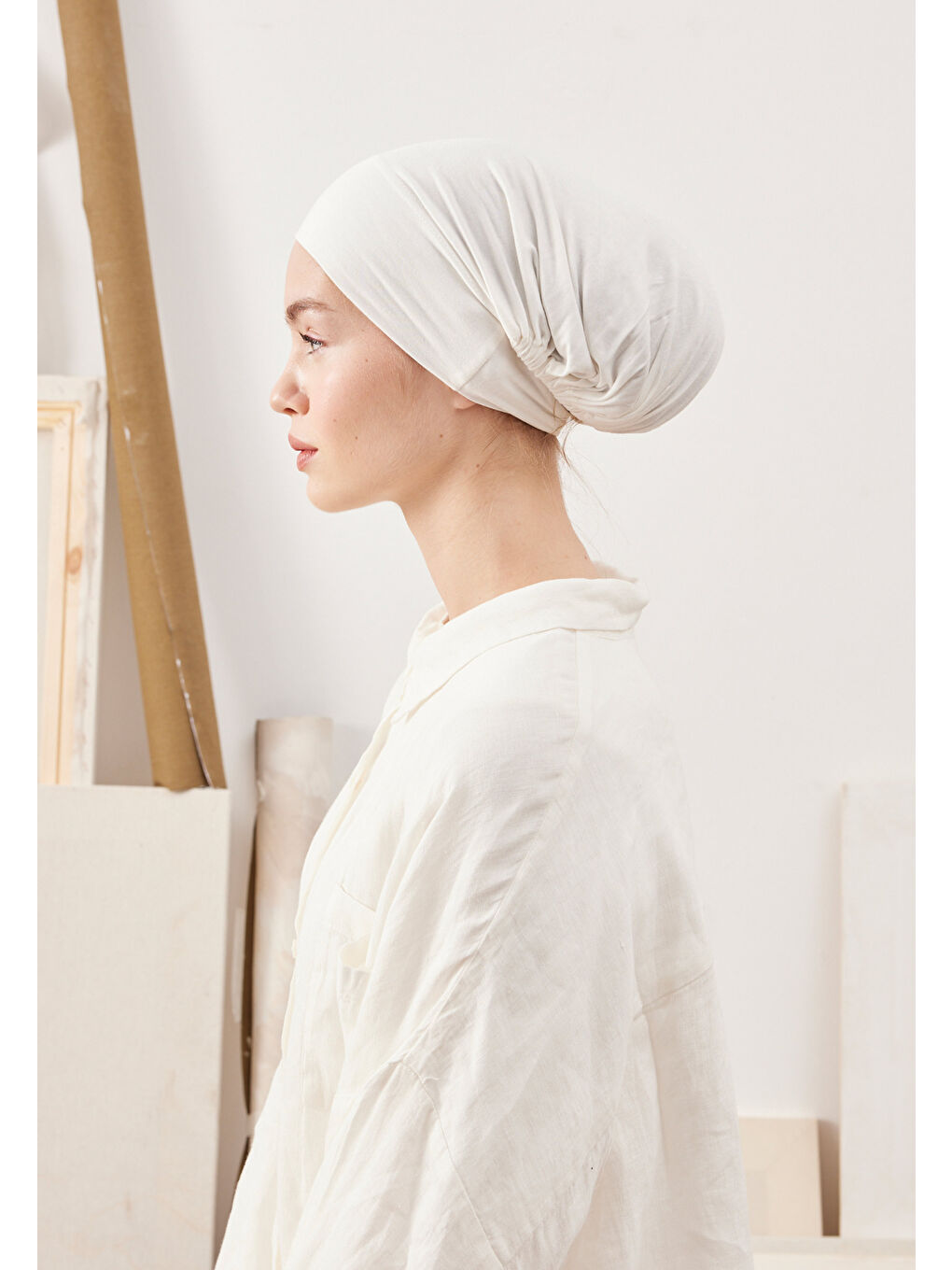 Ekru Geniş Hacimli Pratik Bone Krem-3