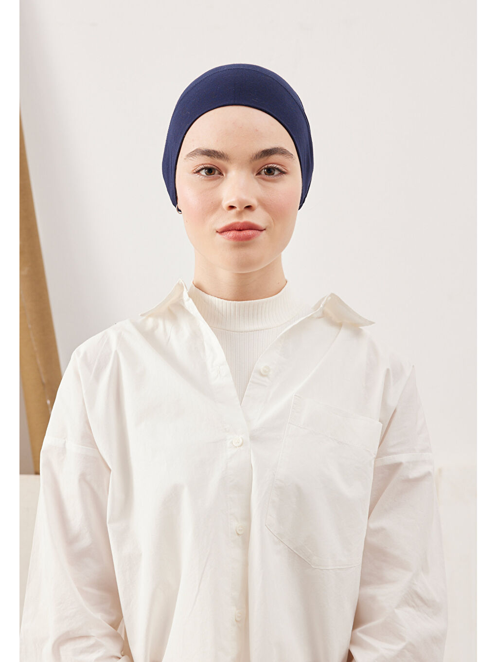 Geniş Hacimli Pratik Bone Lacivert-1