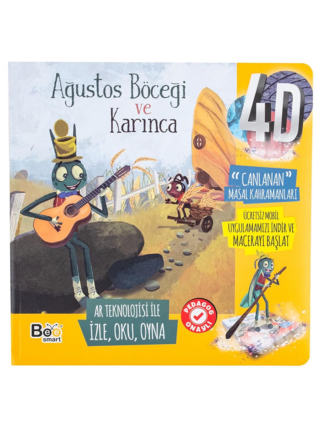 Canlanan Masal Kahramaları Ağustos Böceği ve Karınca - Standart