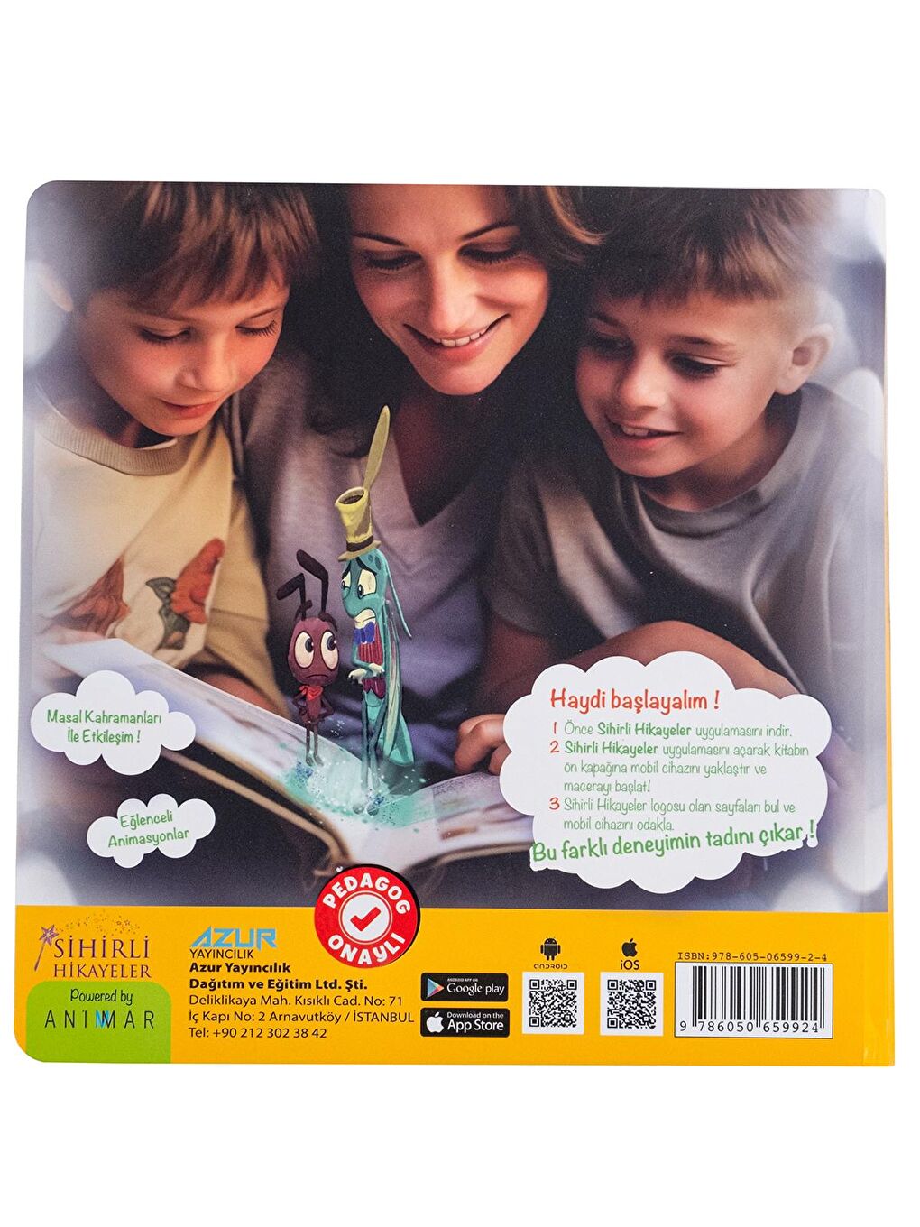 Canlanan Masal Kahramaları Ağustos Böceği ve Karınca - Standart-1