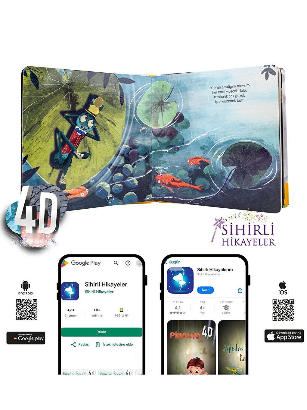 Canlanan Masal Kahramaları Ağustos Böceği ve Karınca - Standart-2