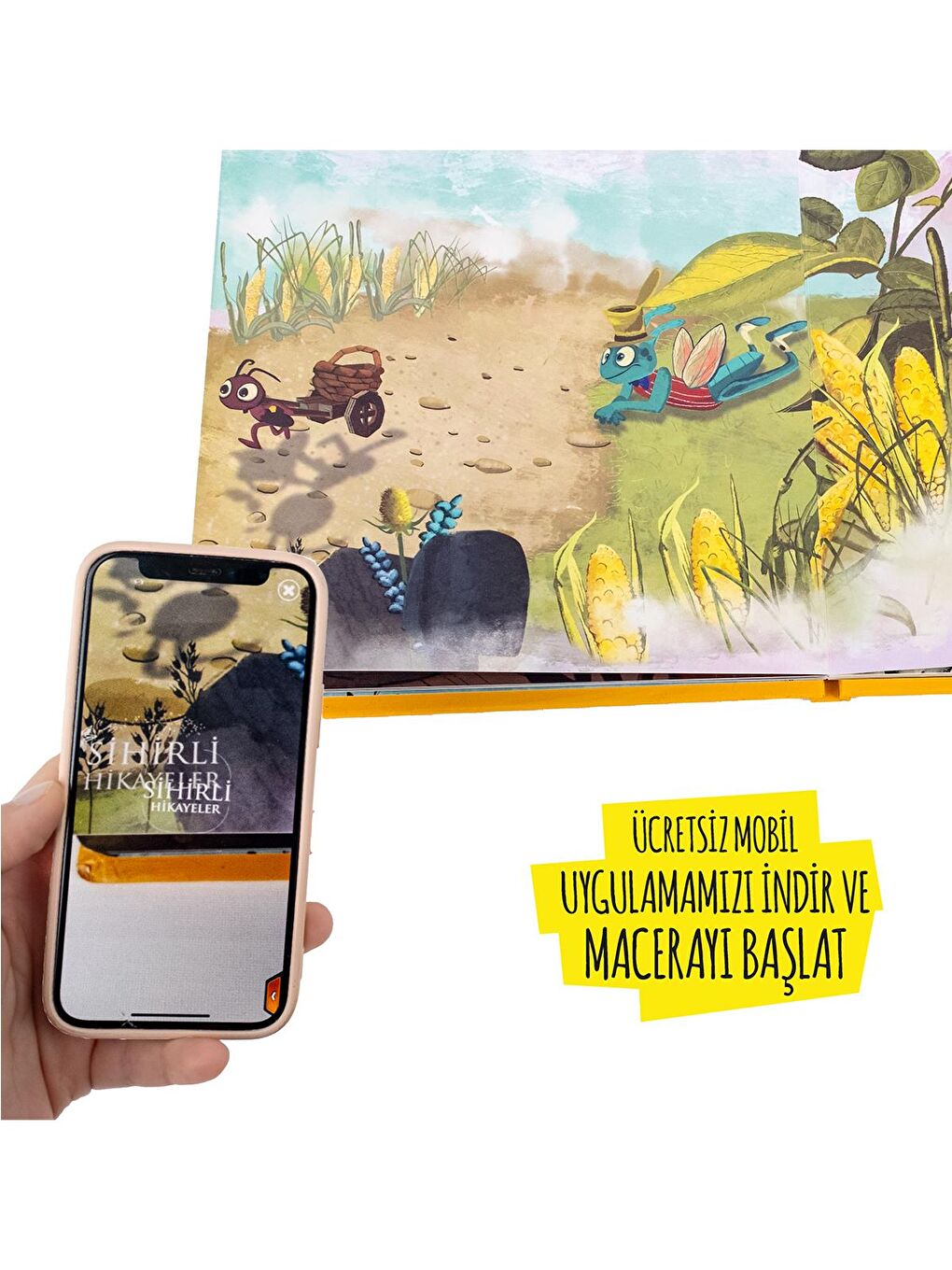 Canlanan Masal Kahramaları Ağustos Böceği ve Karınca - Standart-3