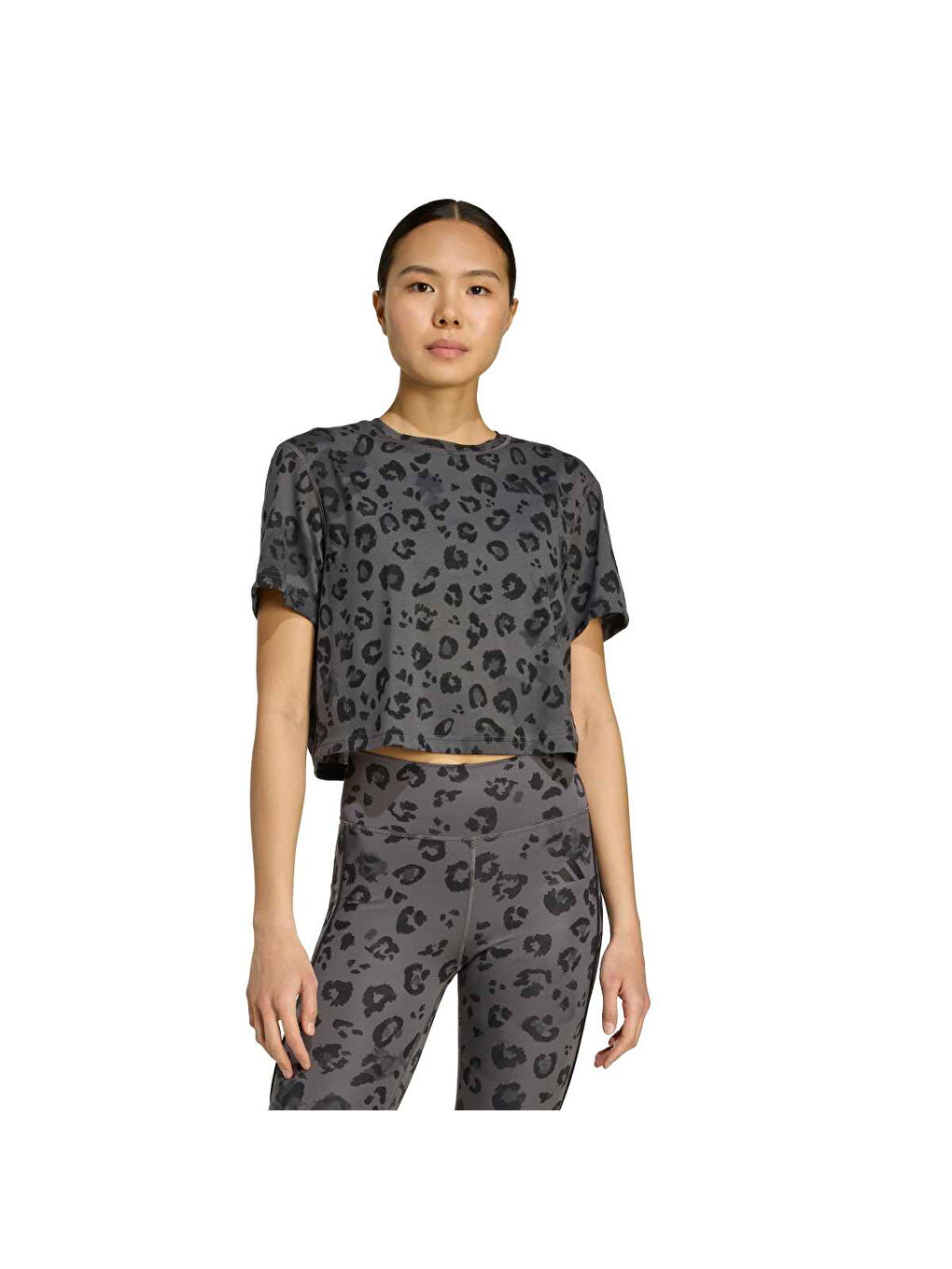 Workout Essentials Kadın Gri Tişört