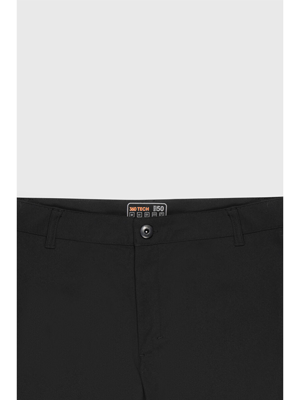 Erkek Siyah 360 Her Yöne Esneyen Slim Fit Dar Kesim Yan Cep Pantolon-6