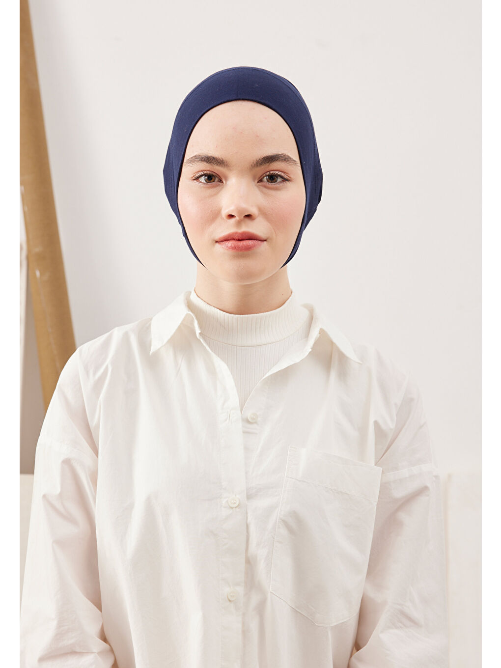 Geniş Hacimli Pratik Bone Lacivert-3