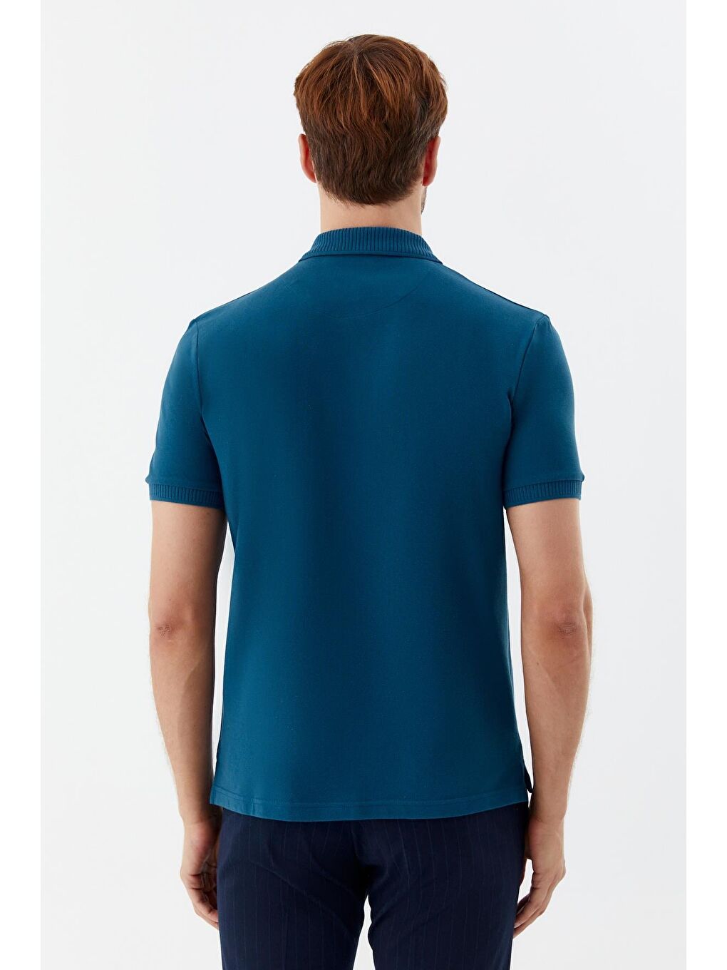Mavi Parlement Standart Fit %100 Pamuk Polo Yaka Erkek Tişört-4