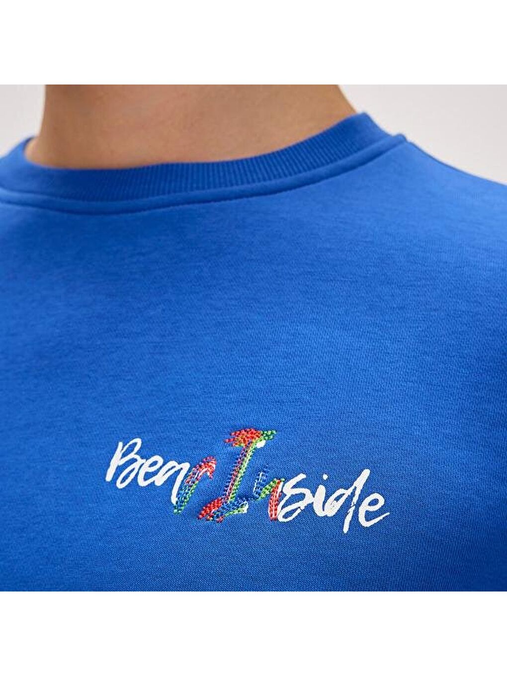 Splashy Erkek Mavi Sweatshirt-1