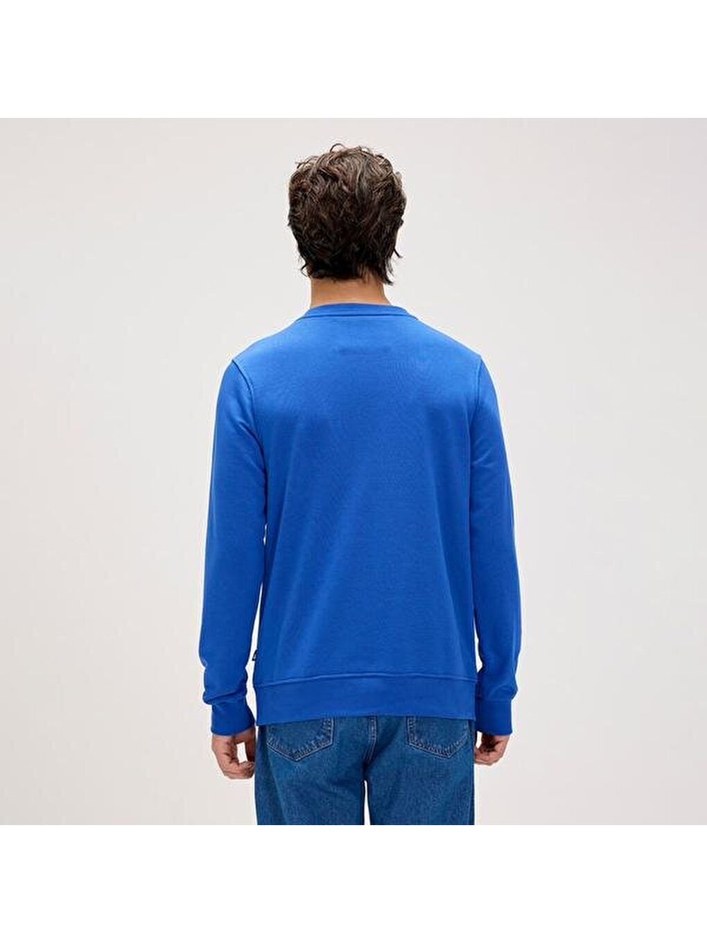 Splashy Erkek Mavi Sweatshirt-2