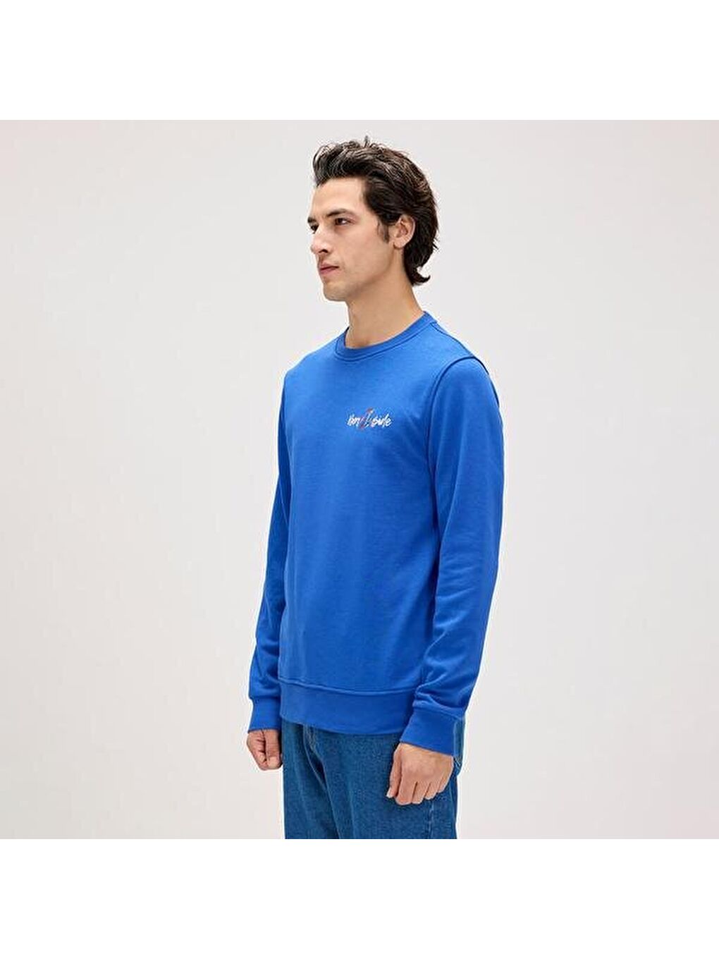 Splashy Erkek Mavi Sweatshirt-3