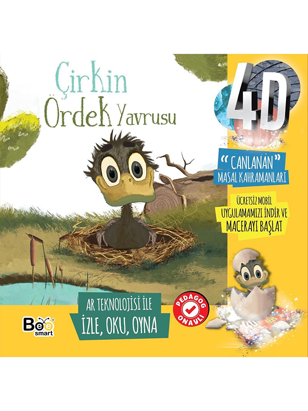 Canlanan Masal Kahramaları Çirkin Ördek Yavrusu - Standart-1