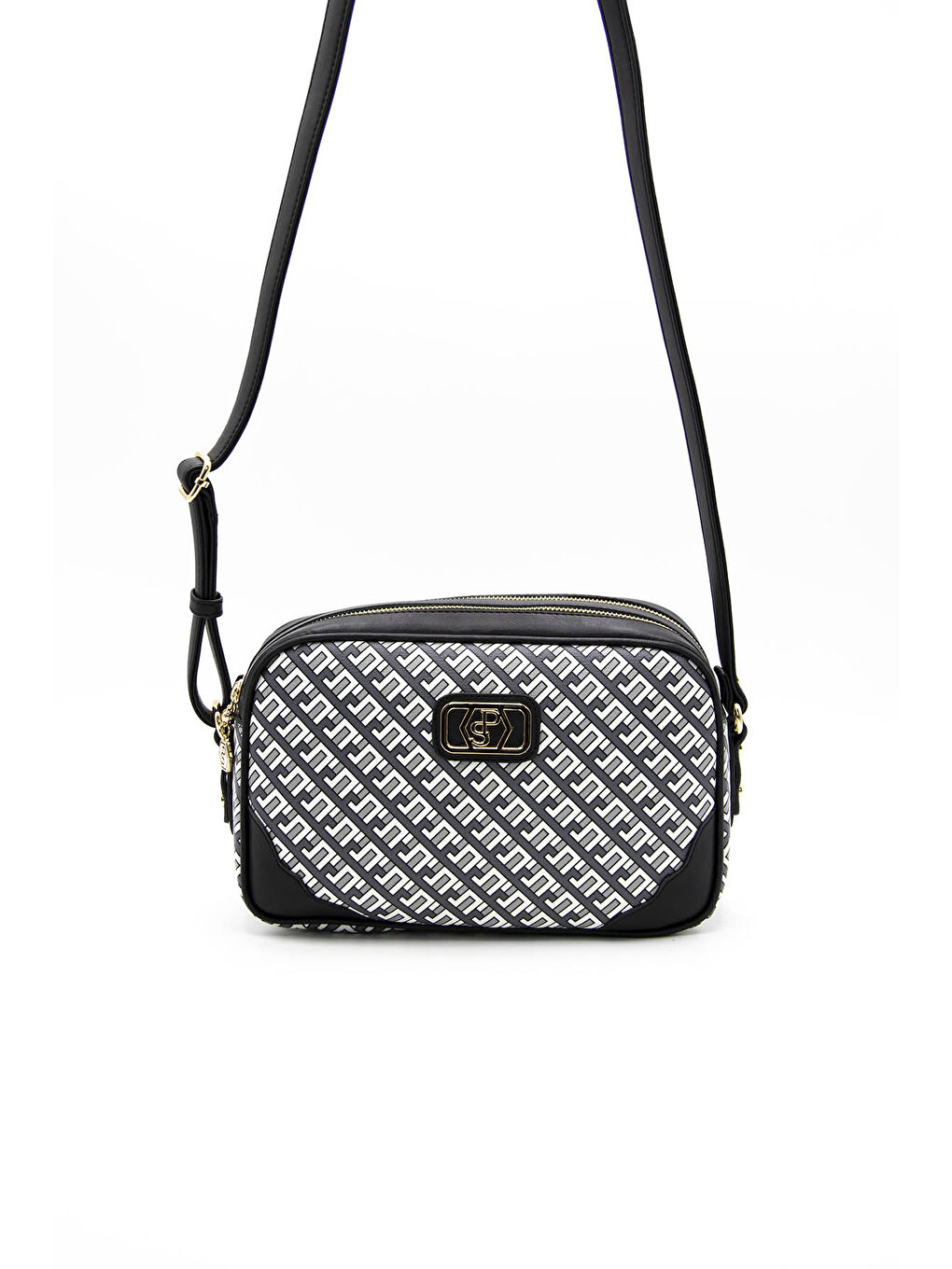 Siyah Kadın Çapraz Çanta 1092-42321 ÇAPRAZ BAYAN ÇANTASI M170 SİYAH-MAT SİYAH