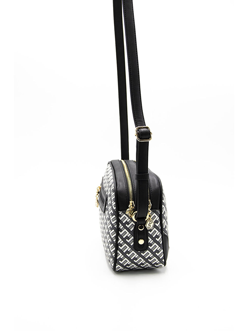 Siyah Kadın Çapraz Çanta 1092-42321 ÇAPRAZ BAYAN ÇANTASI M170 SİYAH-MAT SİYAH-2