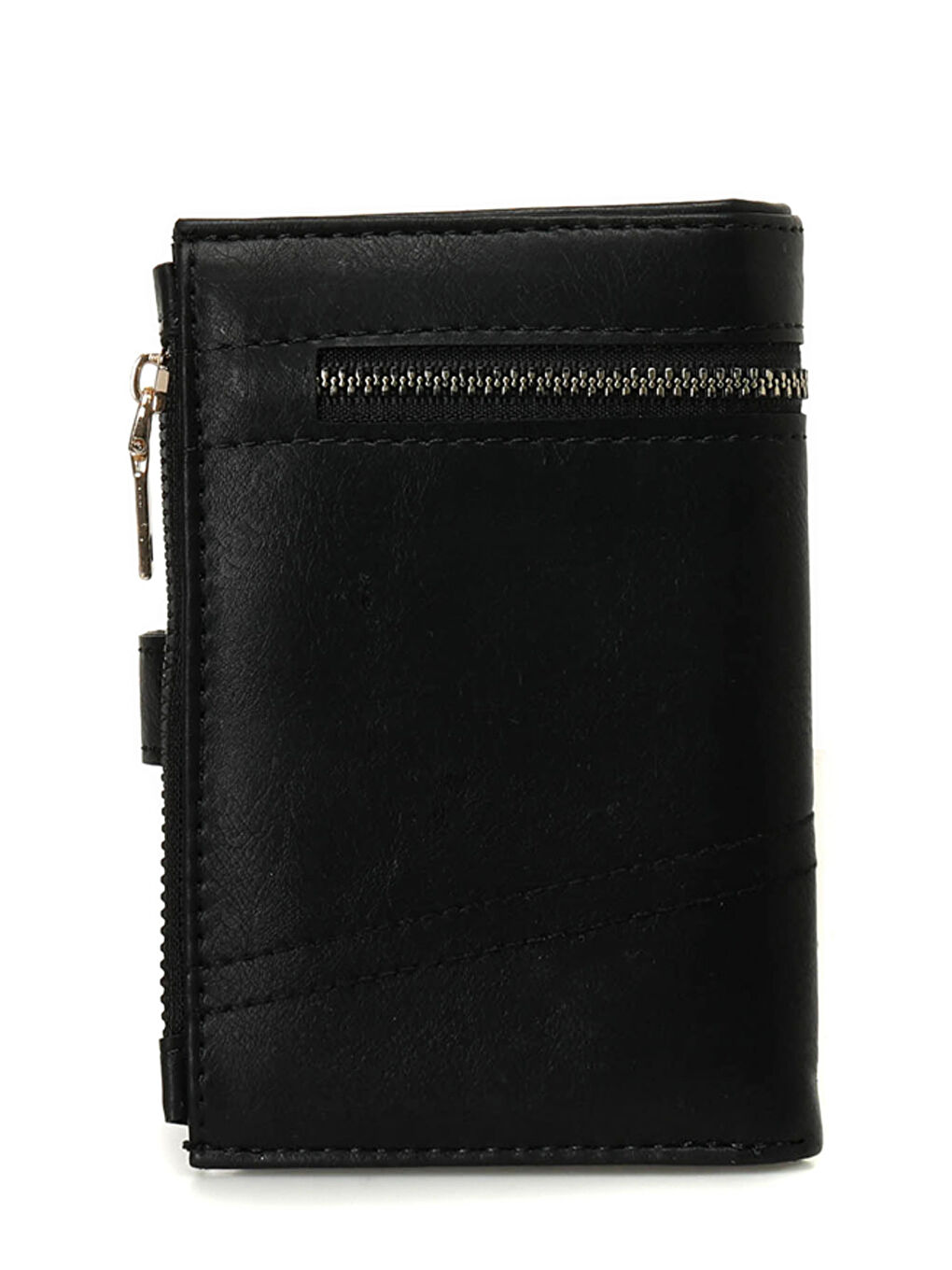 PLRS FERMUAR 4PR Siyah Kadın Cüzdan-1