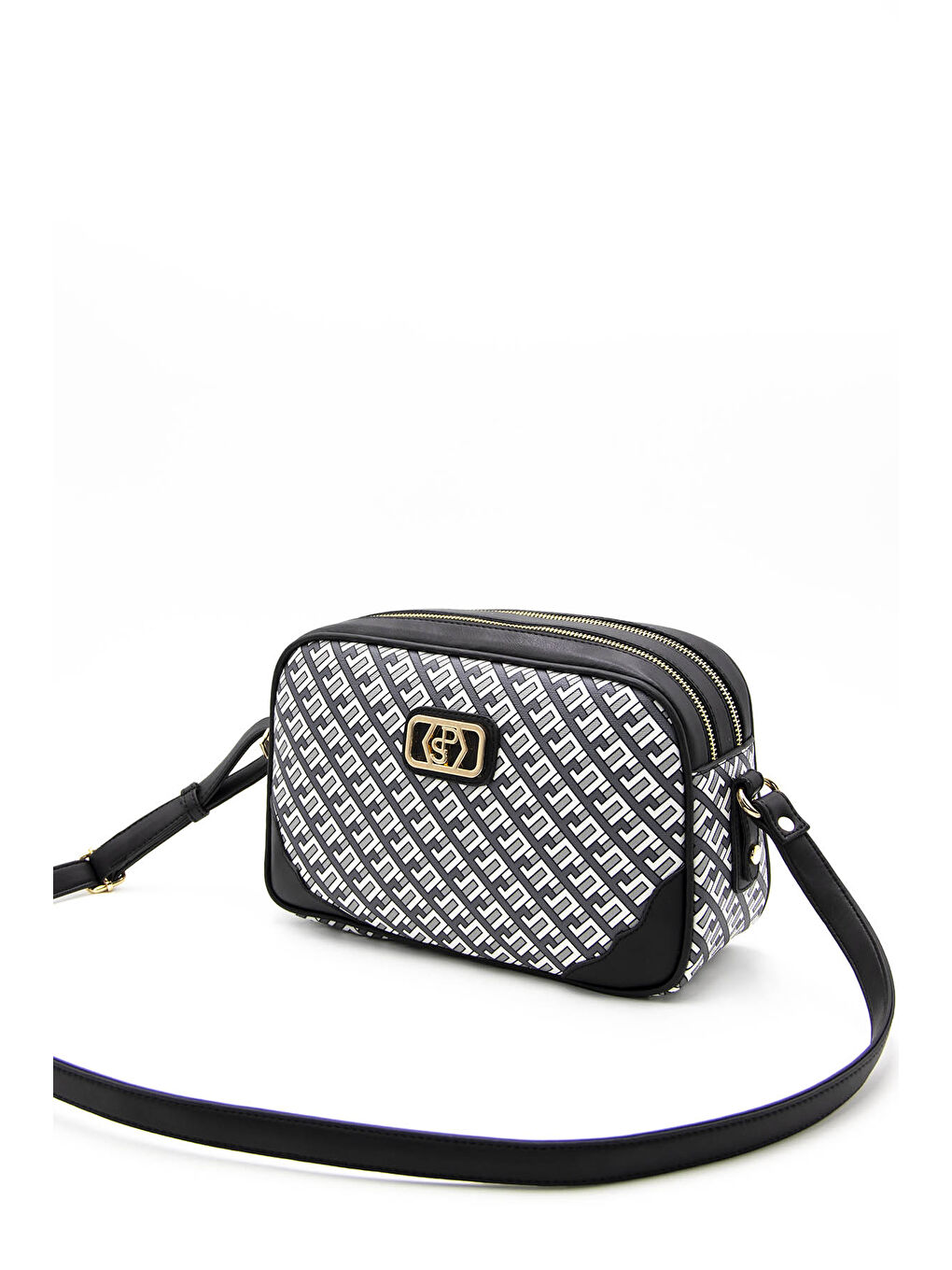 Siyah Kadın Çapraz Çanta 1092-42321 ÇAPRAZ BAYAN ÇANTASI M170 SİYAH-MAT SİYAH-4