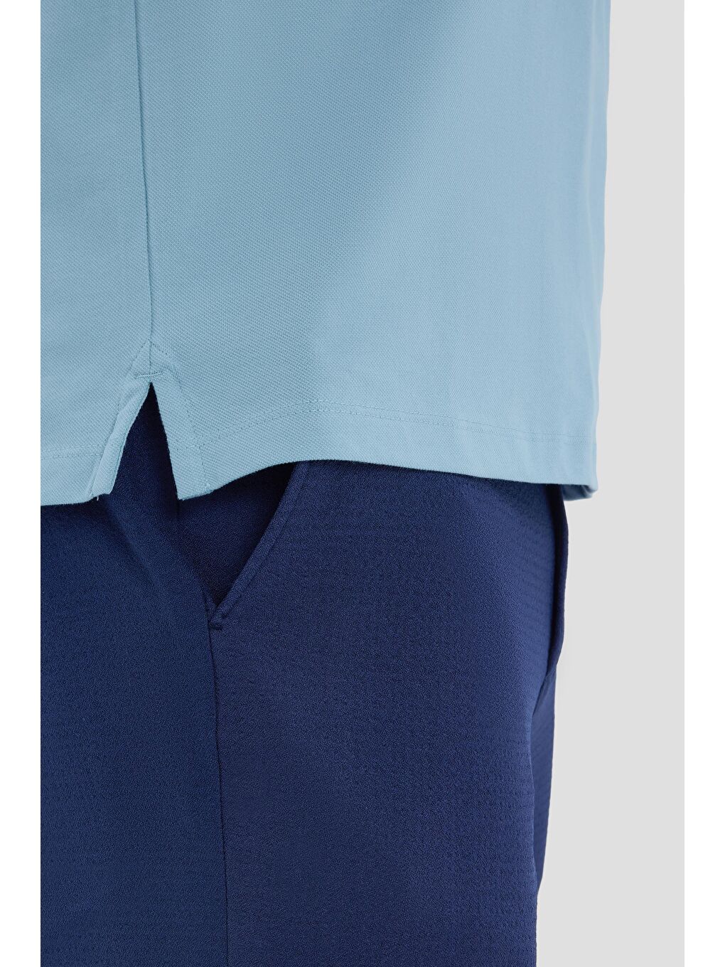 Yeşil Regular Fit Polo Yaka Erkek Tişört – Basic-3