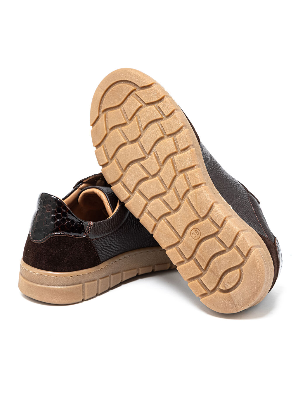 Kahverengi Kadın Sneaker ( Günlük) RC-26Y-055-7122 Kahve Süet-Kahve Fltr-Kahv Yln-3