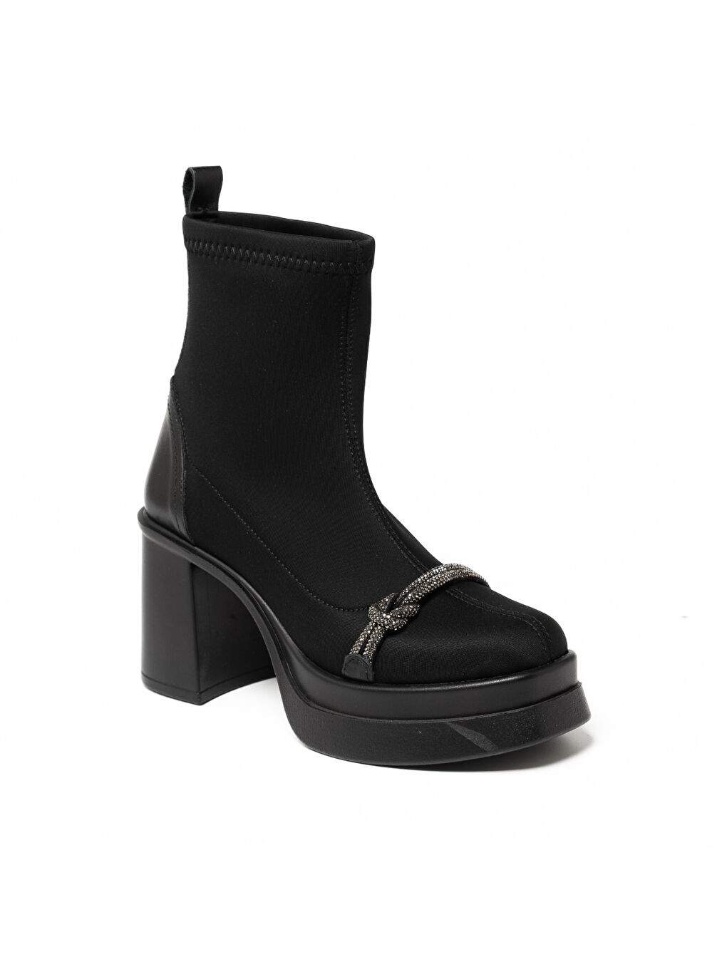 Kadın Bot GTN-20596 Siyah Strec-1