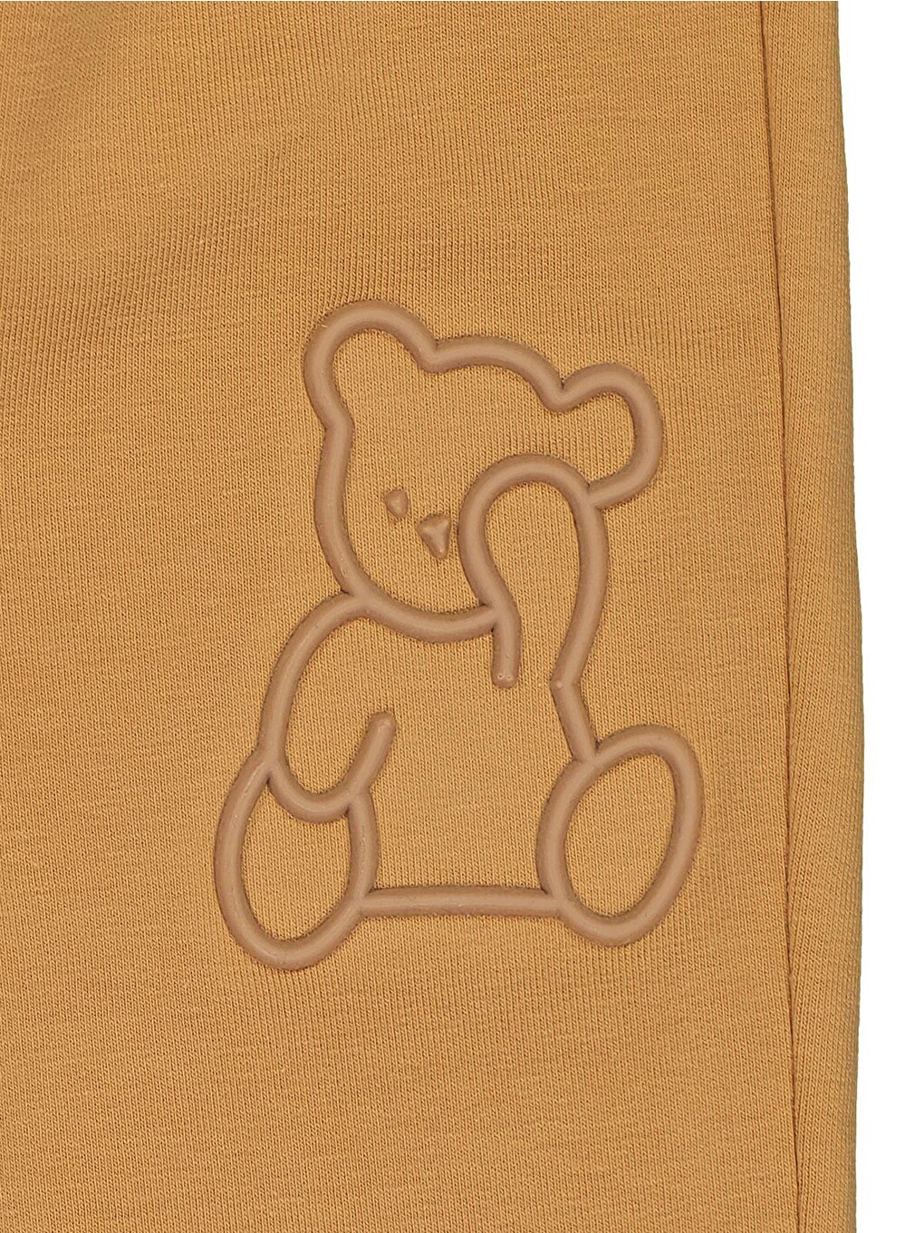 Kahverengi Baby Teddy Baskılı 6-18 Ay Eşofman Altı - Hardal-1